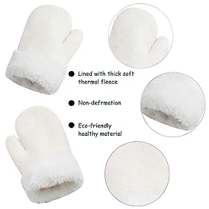 Комплект дитячий (шапка, шарф, рукавиці) JFAN з ромбоподібним візерунком, зимовий, теплий, 3 предмети synthetic.ua - Фото 1