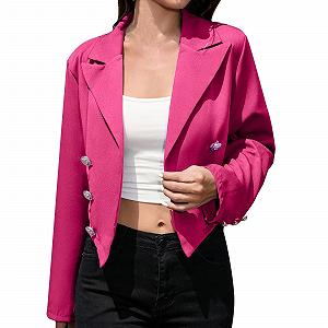 Жіноче пальто Лацкан Довгий рукав - Фото 1