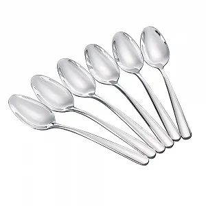 Ложка для супу з нержавіючої сталі Набір з 6 штук (нержавіюча сталь 18/10) - Фото 1