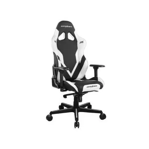 Кресло игровое DXRacer G Series D8100 Black-White (GC-G001-NW-C2-NVF), фото №1 Кресло игровое DXRacer G Series D8100 Black-White (GC-G001-NW-C2-NVF), фото №1