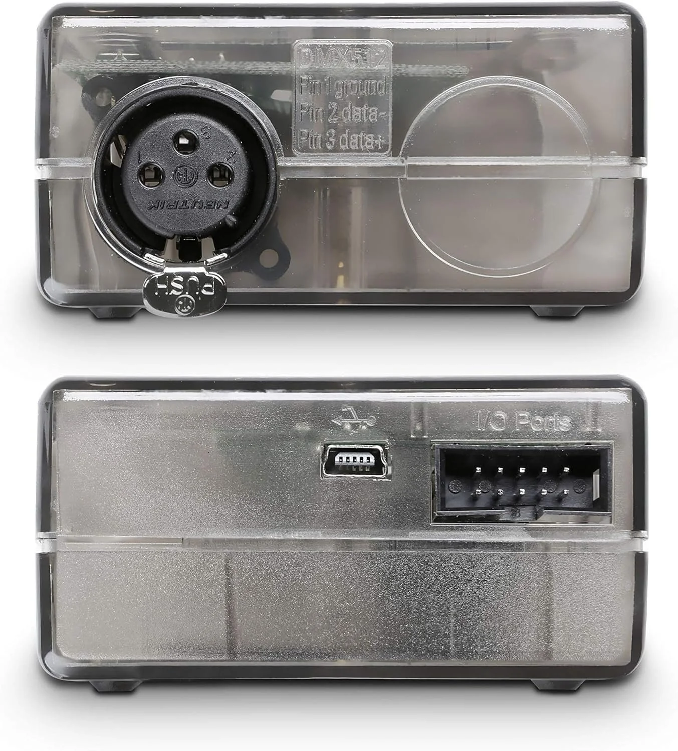 DMX-контроллер Cameo DVC / 512 каналів / miniUSB / XLR / Чорний, фото №3