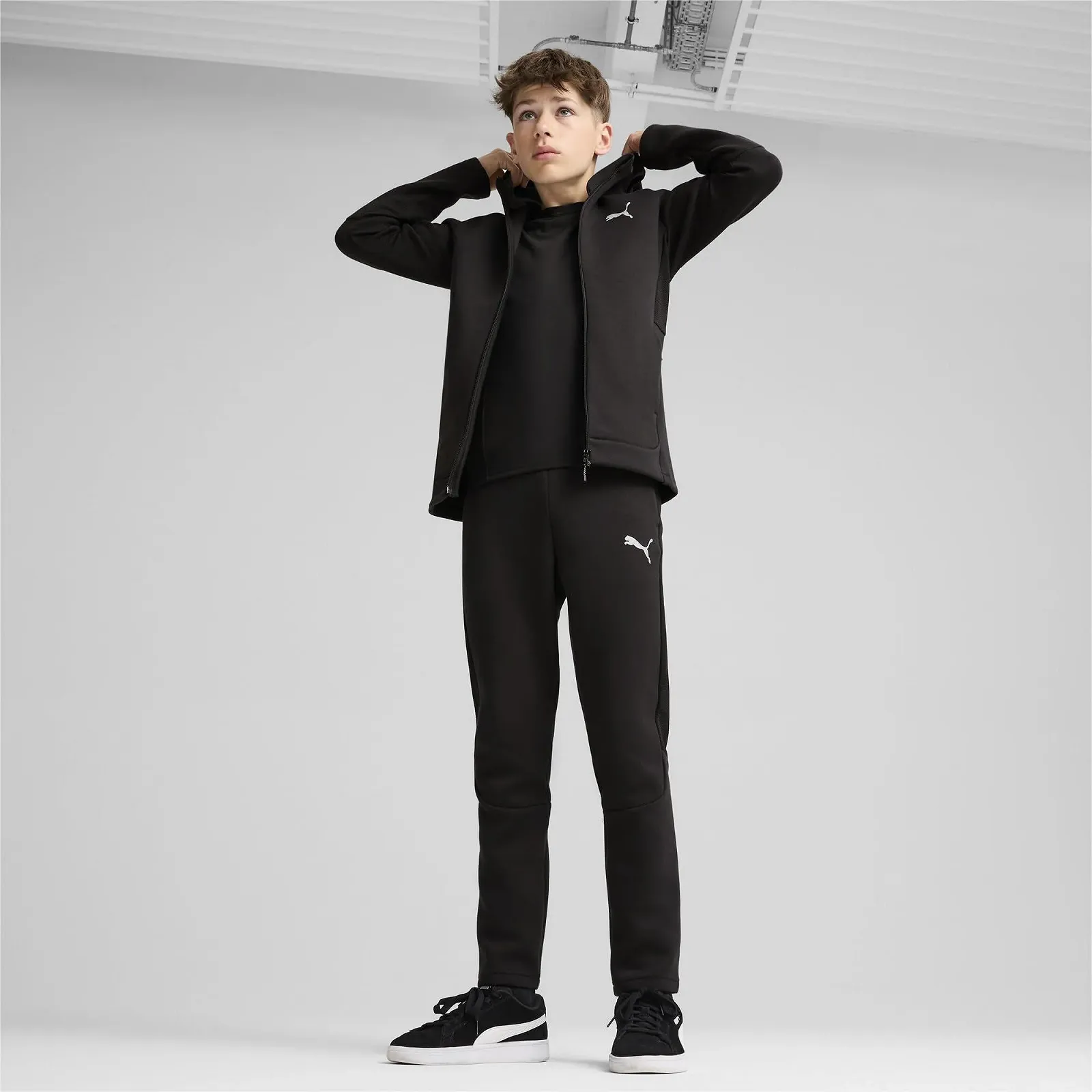 Худи PUMA Evostripe Fz Dk B для мальчиков, фото №3 Худи PUMA Evostripe Fz Dk B для мальчиков, фото №3