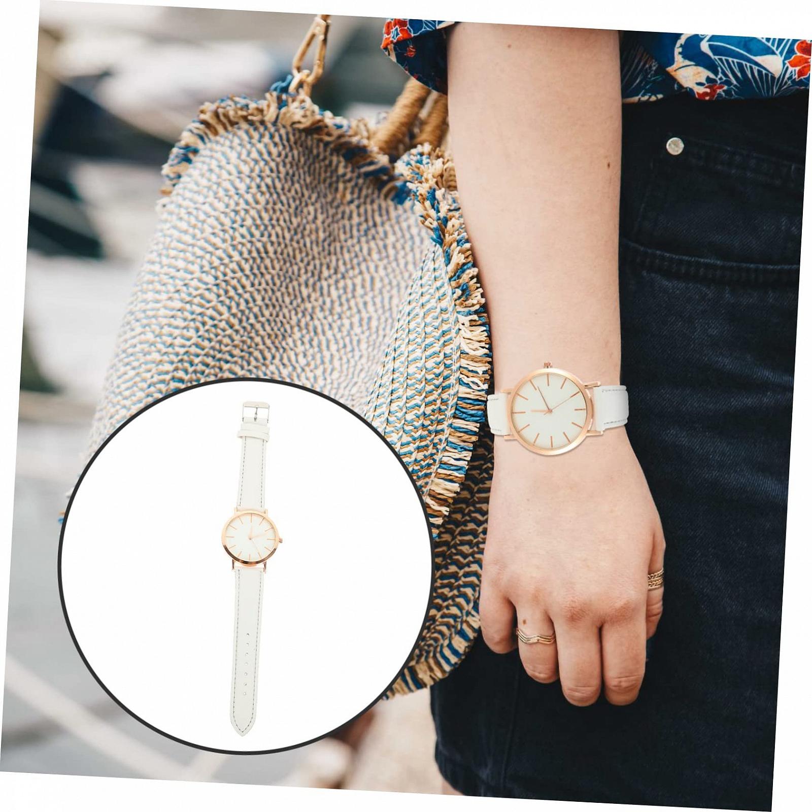 Часы WRITWAA Простые часы с браслетом Женские наручные часы Белый, фото №5 Часы WRITWAA Простые часы с браслетом Женские наручные часы Белый, фото №5