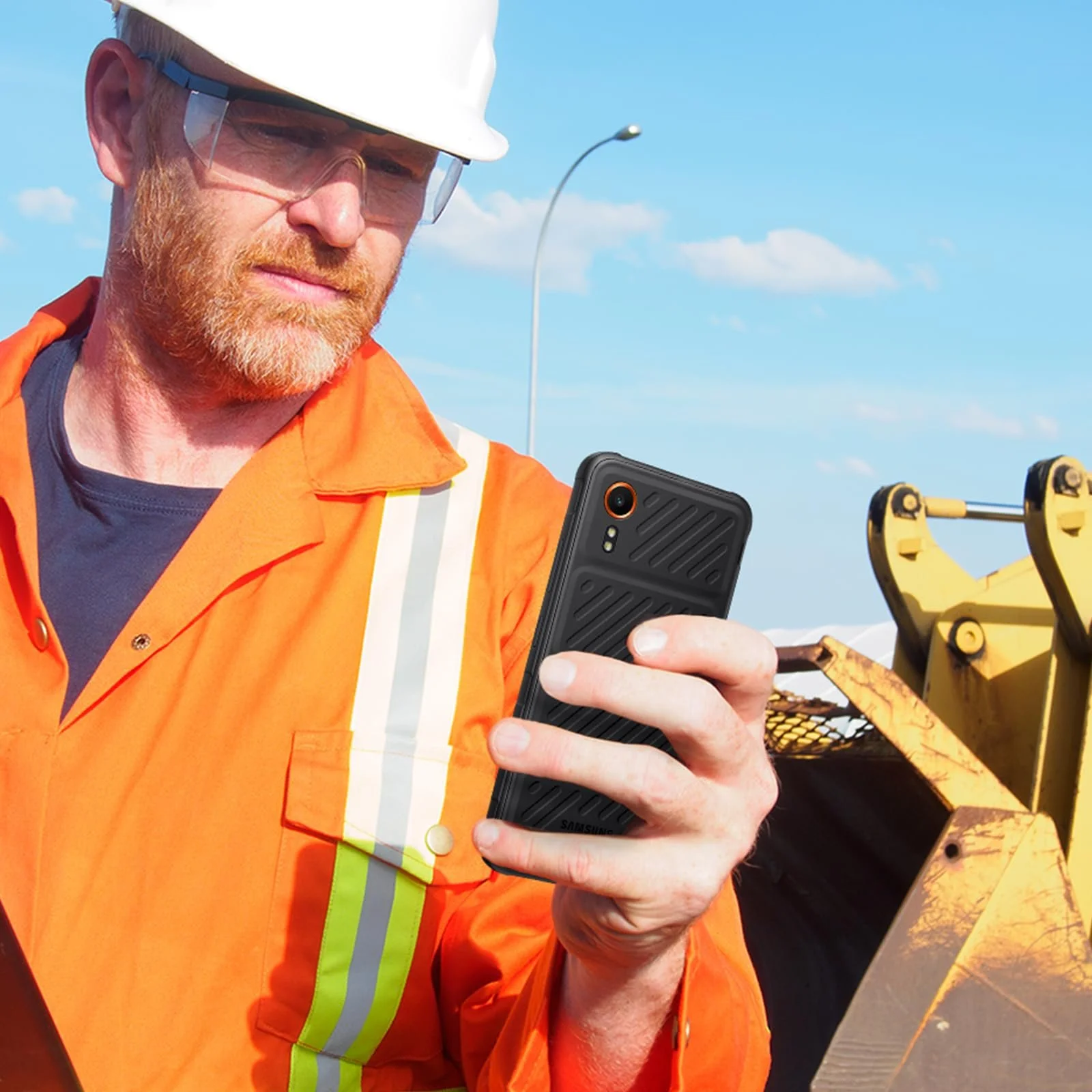 Защищенный смартфон Samsung Galaxy Xcover7 Enterprise Edition 6.6 дюймов Android 128 ГБ 4050 мАч Черный, фото №8