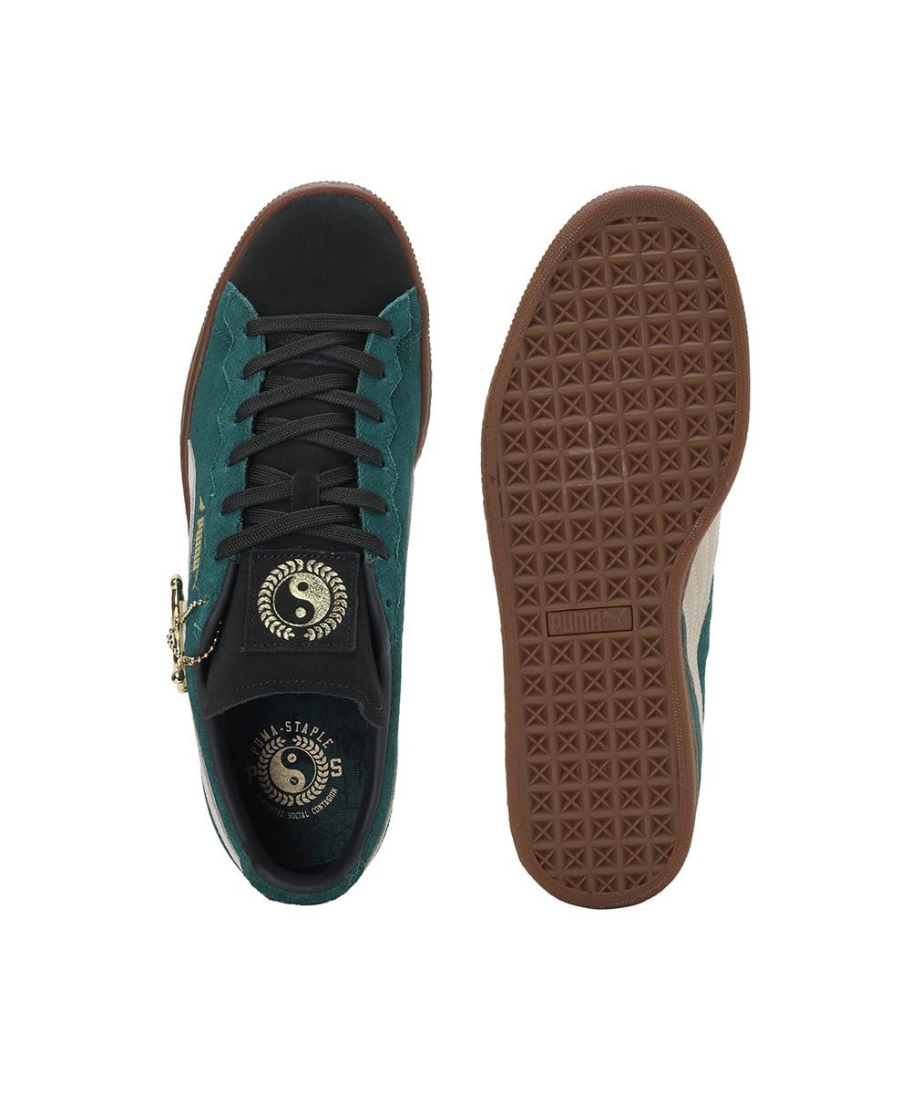 Кроссовки PUMA Suede Gidra Staple Malachite Alpine, фото №6