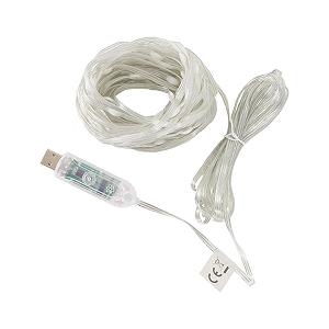 Гірлянда Idena Micro Fairy Lights 30521 LED 100 RGB Кольоровий 12,9 м synthetic.ua - Фото 1