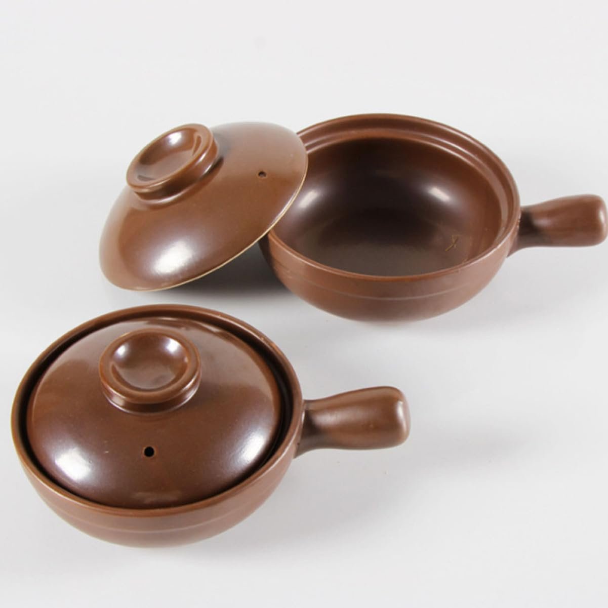 Ківш кокотниця керамічний літієва кераміка з кришкою маленький, фото №6 Ківш кокотниця керамічний літієва кераміка з кришкою маленький, фото №6