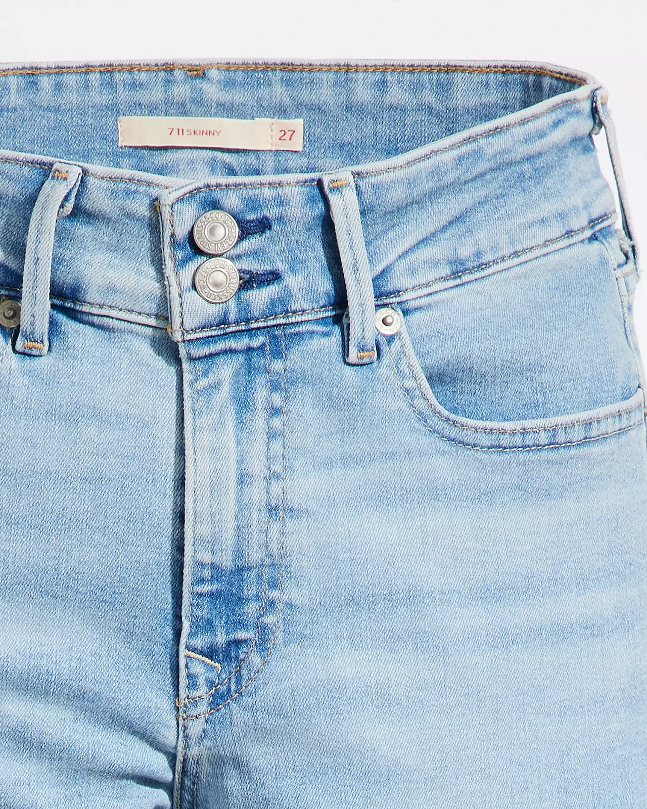 Женские джинсы Levis - 711 Double Button Moments Like This - 24, фото №7