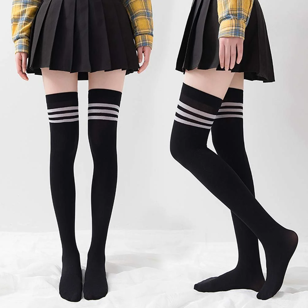 Гольфи DRESHOW 3 пари жіночі вище коліна, фото №6