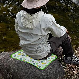 Подушка для сидіння Outdoor - Кемпінговий килимок для сидіння, Водонепроникний туристичний мат synthetic.ua - Фото 1