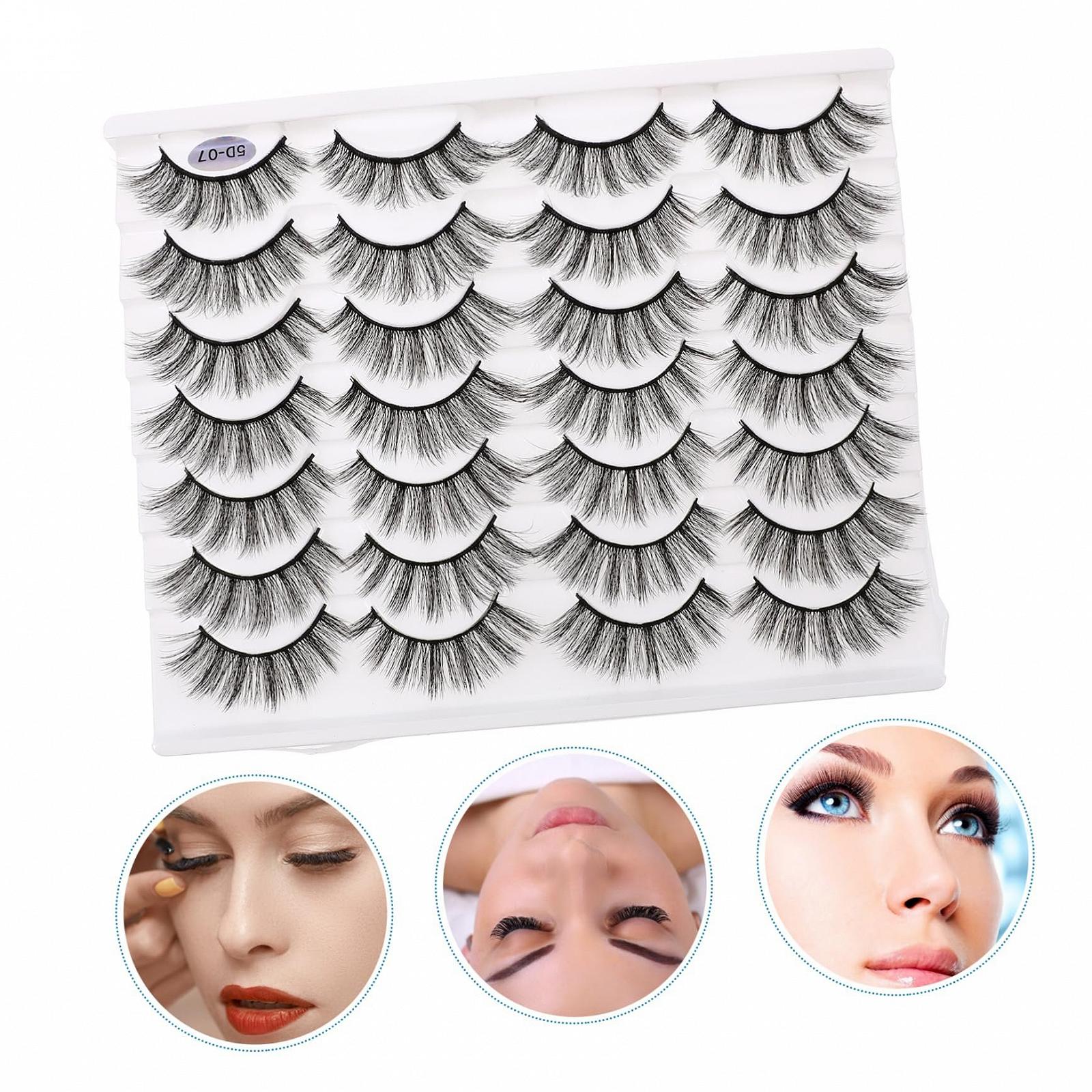 Вії Angoily 2 Кисті 5D натуральні з хімічного волокна, фото №4