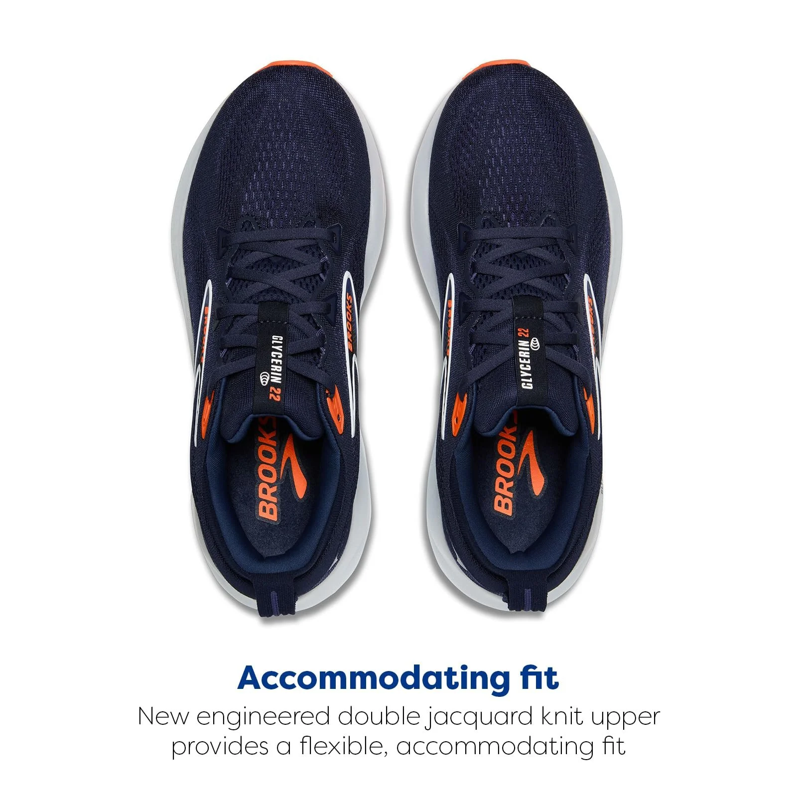 Кросівки Brooks Glycerin 22 Чоловічі, фото №4 Кросівки Brooks Glycerin 22 Чоловічі, фото №4