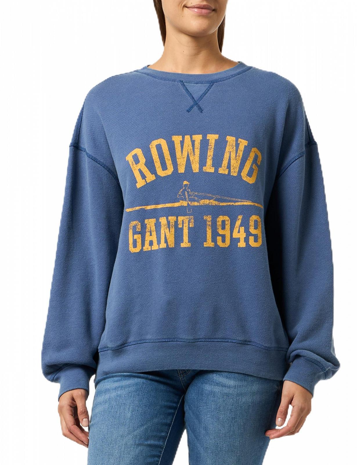 Женский Свитшот GANT Graphic C-Neck, фото №1