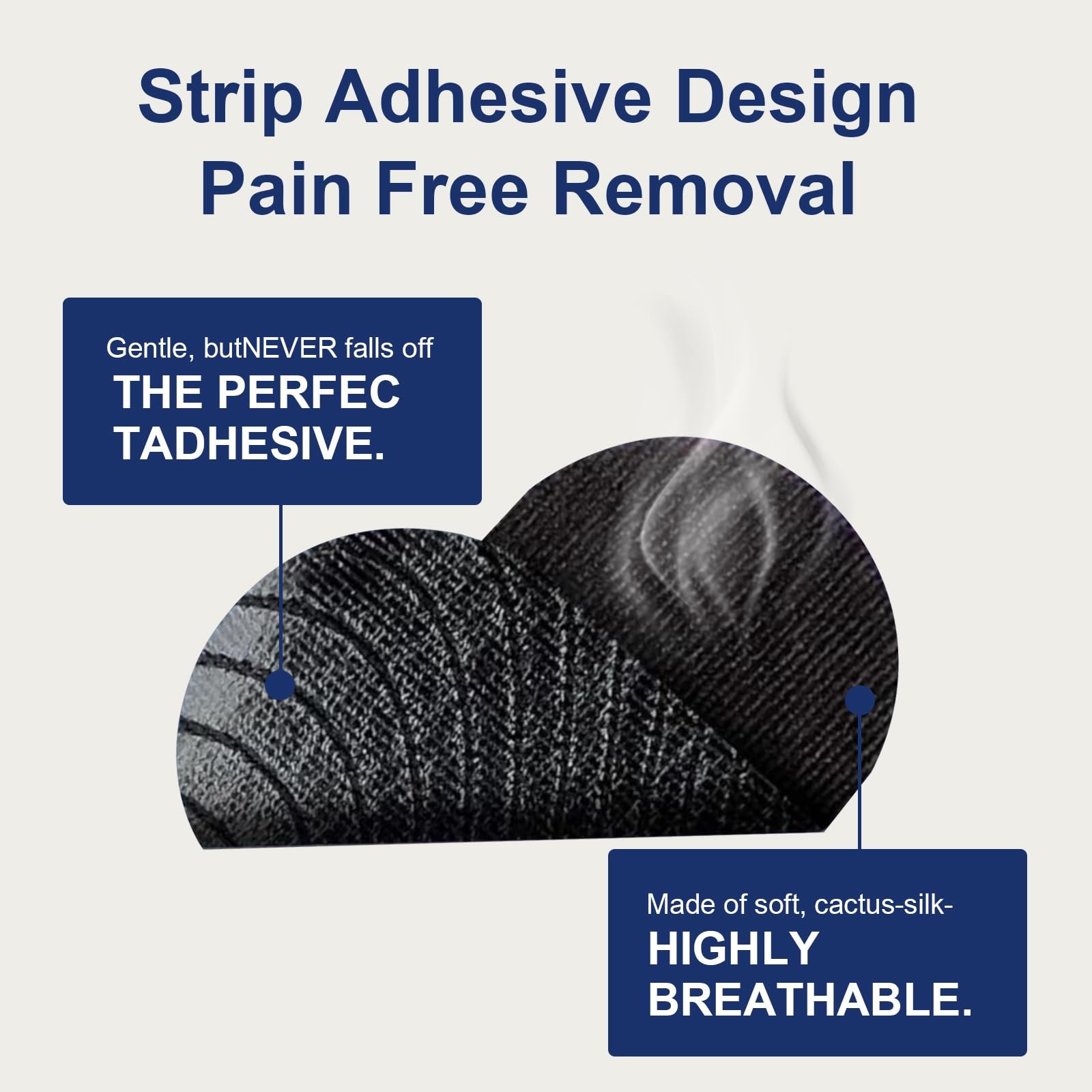 Смужки для сну Premium, 30 шт., проти хропіння, для рота, фото №5