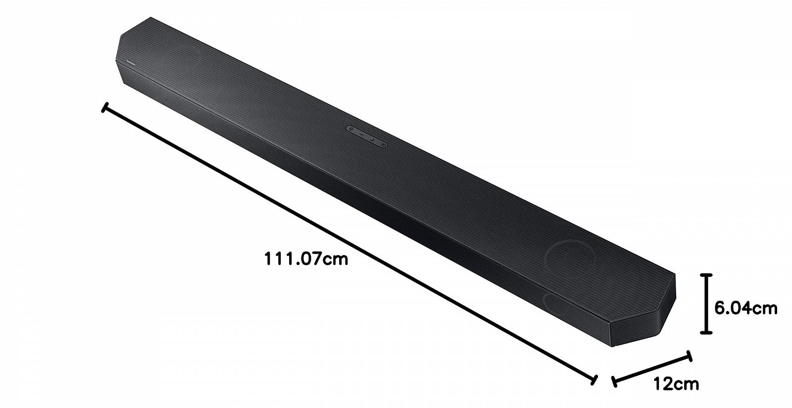 Саундбар Samsung Q-Series HW-Q700C/ZF Dolby Atmos Беспроводной Q-Symphony Gen II 3.1.2 канала Интеллектуальный звук и Pro Game Mode черный, фото №8 Саундбар Samsung Q-Series HW-Q700C/ZF Dolby Atmos Беспроводной Q-Symphony Gen II 3.1.2 канала Интеллектуальный звук и Pro Game Mode черный, фото №8