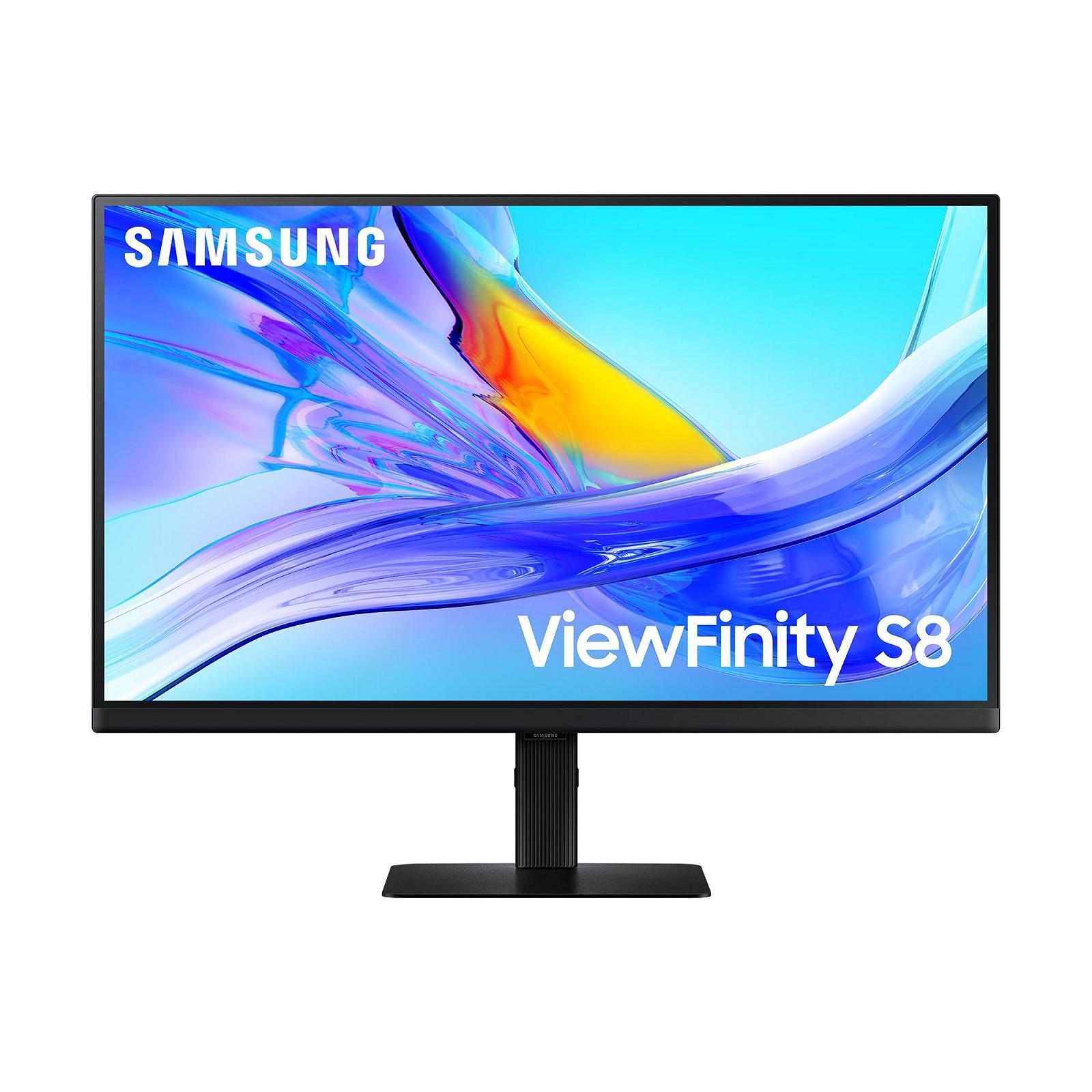 Монитор Samsung ViewFinity S80UD 27 дюймов UHD 3840 x 2160 60Hz HDR10 Eye Saver Mode USB-C (90W) Daisy Chain Интегрированный KVM Switch LS27D800UAUXEN, фото №1