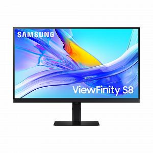 Монитор Samsung ViewFinity S80UD 27 дюймов UHD 3840 x 2160 60Hz HDR10 Eye Saver Mode USB-C (90W) Daisy Chain Интегрированный KVM Switch LS27D800UAUXEN - Фото 1