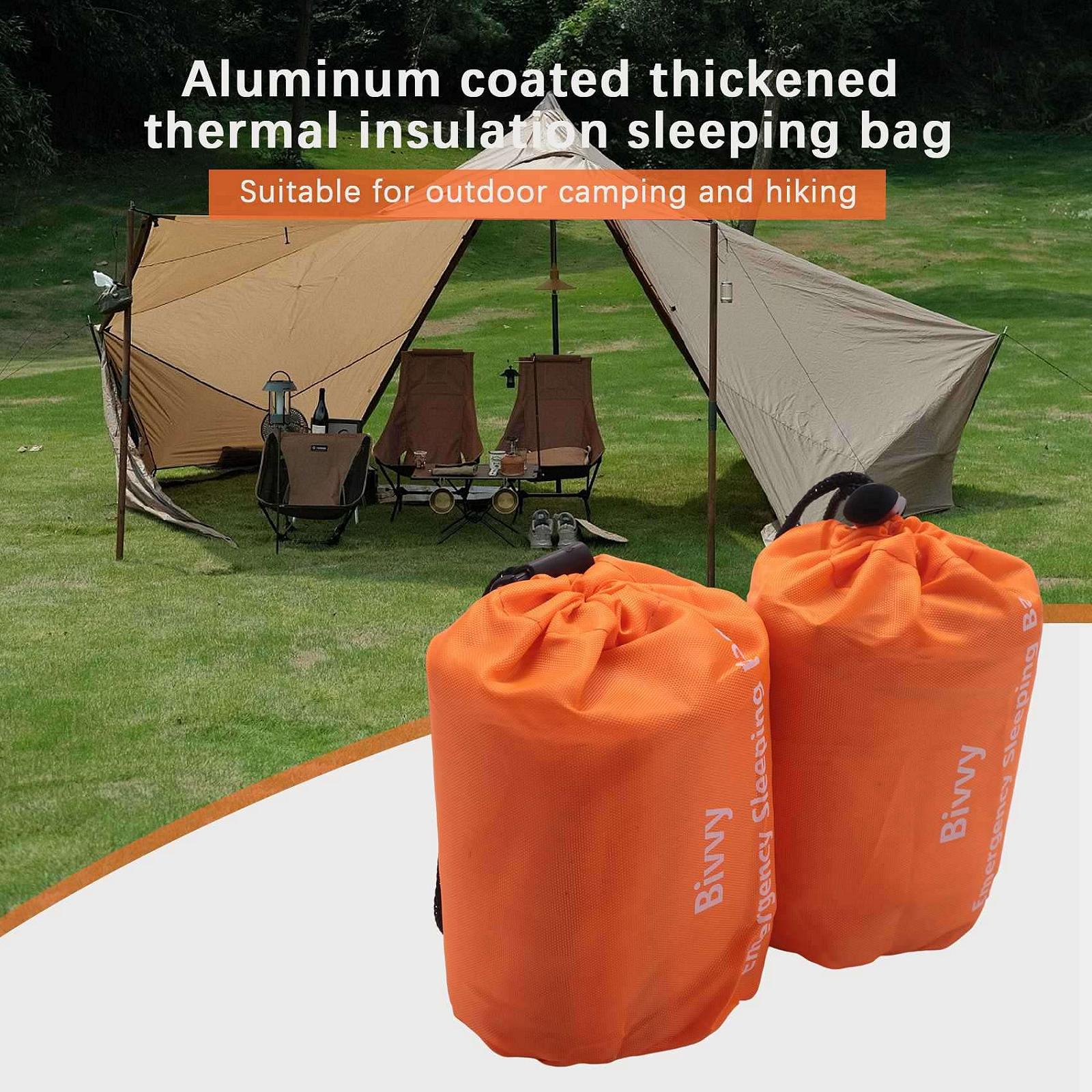 Набір BOLAXHCA 10 штук Emergency Thermal Waterproof Blanket, фото №4