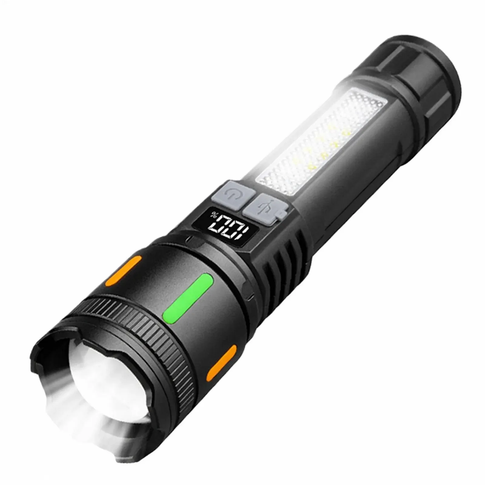 Надяскравий ліхтарик, Далекобійний ліхтарик, Перезаряджуваний, фото №1