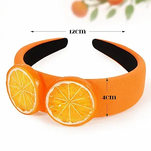 Обруч Оранжевый Аксессуары для волос synthetic.ua - Фото 1