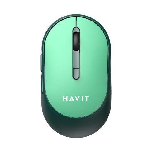 Мышка Havit HV-MS78GT Wireless Black-Green (6939119041236), фото №1 Мышка Havit HV-MS78GT Wireless Black-Green (6939119041236), фото №1