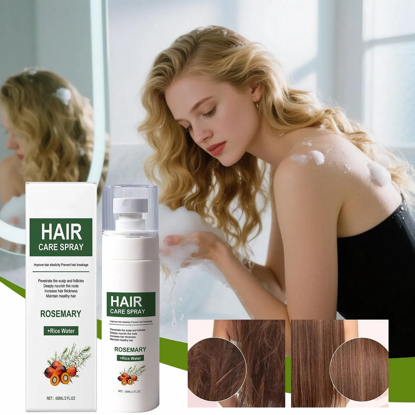 Спрей Dfstvup для росту волосся, спрей з олією для росту волосся, фото №7