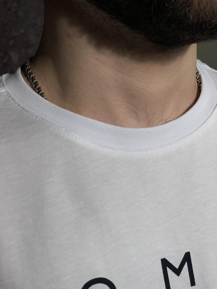 Футболка Tommy Hilfiger біла вел лого, фото №5 Футболка Tommy Hilfiger біла вел лого, фото №5