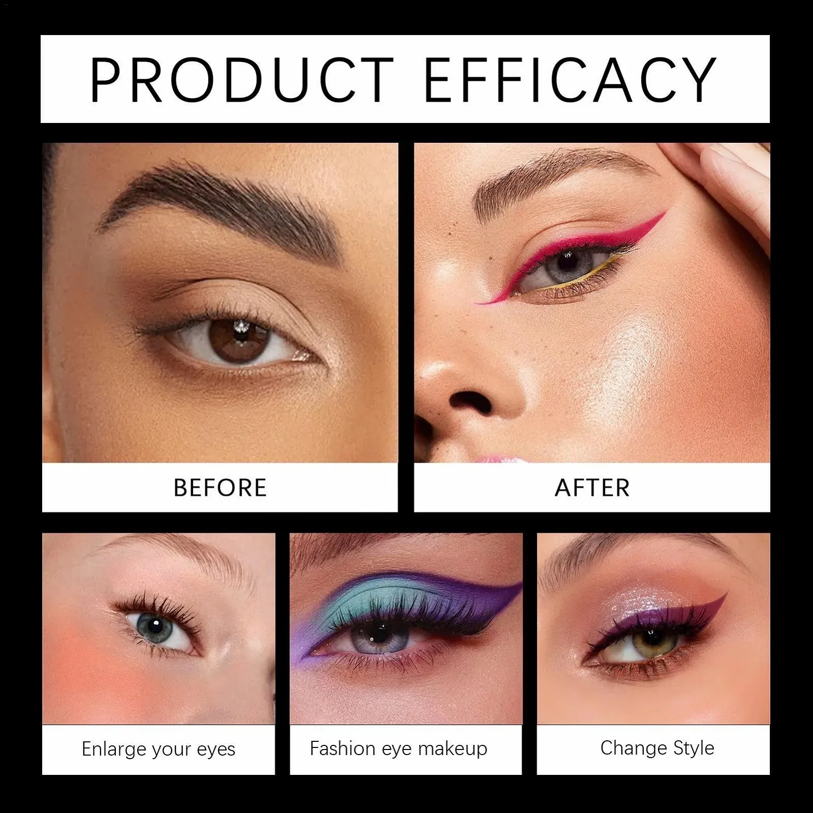 Рідка Підводка для Очей З Блискітками, фото №5 Рідка Підводка для Очей З Блискітками, фото №5