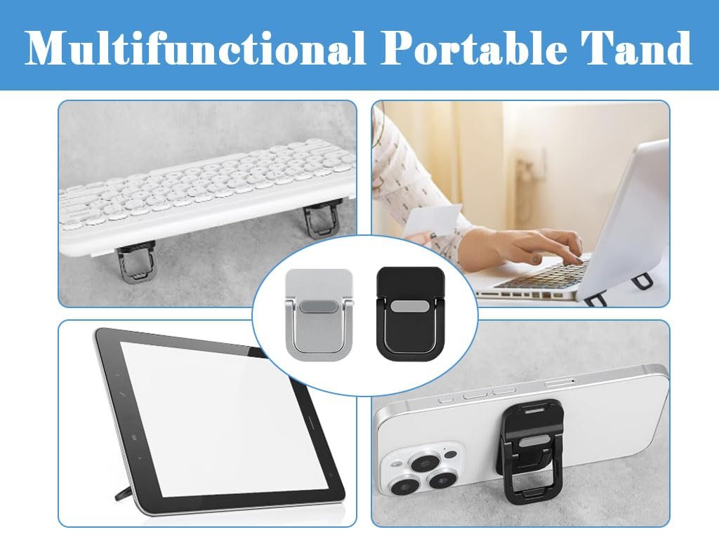 Подставка для ноутбука Anlising Mini, 8 шт, Невидимая подставка для компьютерной клавиатуры, Портативная подставка для клавиатуры для стола, фото №4