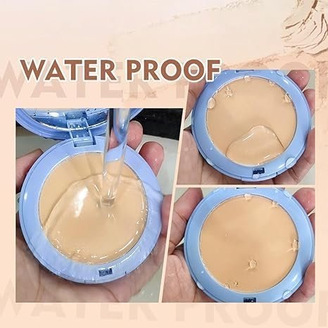 Пудра прессованная Gagk Matte Perfection, водостойкая, для лица, контроль жирности, матовая, Pure Beige, фото №4