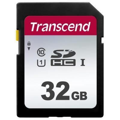 Карта памяти Transcend 32GB SDHC Class 10 UHS-I U1 TS32GSDC300S, фото №1