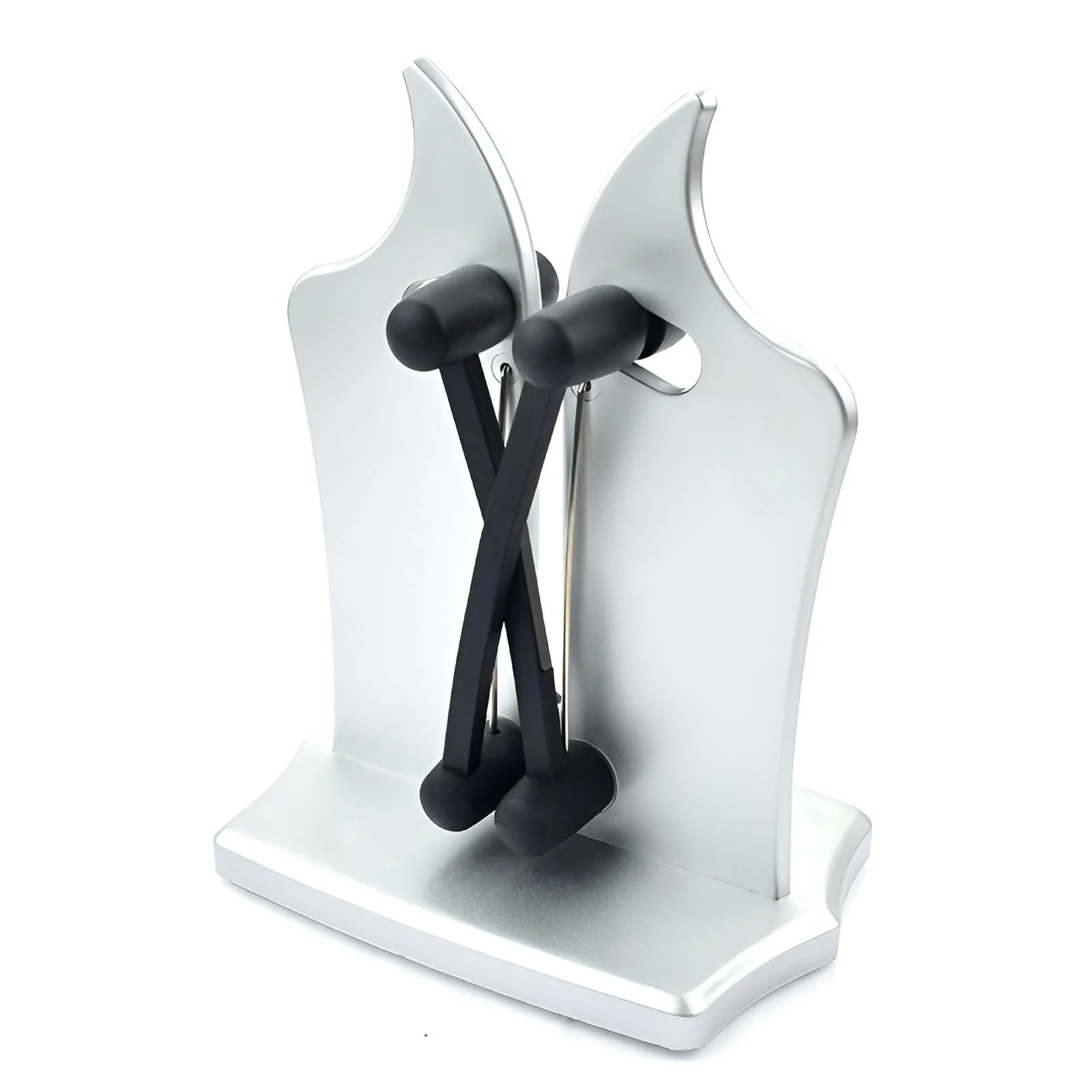 Точило для ножів ручна професійна з присоскою стрижні з вуглецевої сталі для прямих та серрейторних лез, фото №1