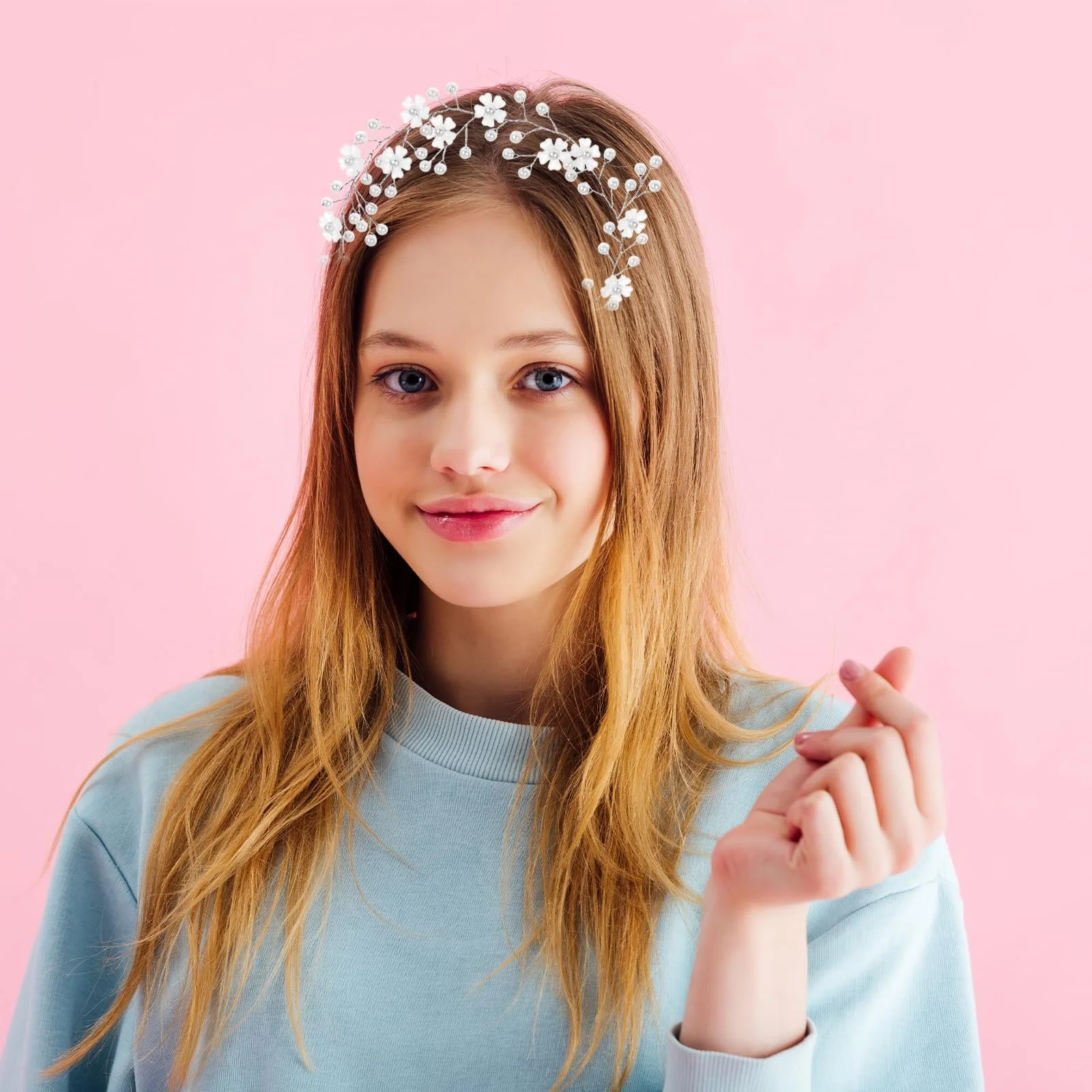 Обруч для девочки-цветка, фото №5