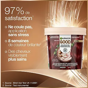 Стійка фарба для волосся Garnier Good Пряний Мідний 7.43 synthetic.ua - Фото 1