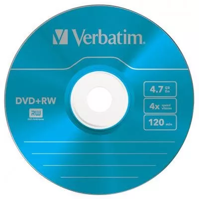 Диск DVD Verbatim 4.7Gb 4x SlimCase 5шт Color (43297), фото №2
