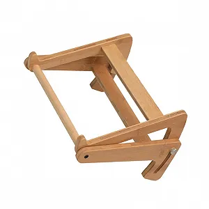 Вертикальная Подставка для Ноутбука Деревянная Регулируемая по Высоте Эргономичная с Полкой для Ручек Многофункциональная - Фото 1