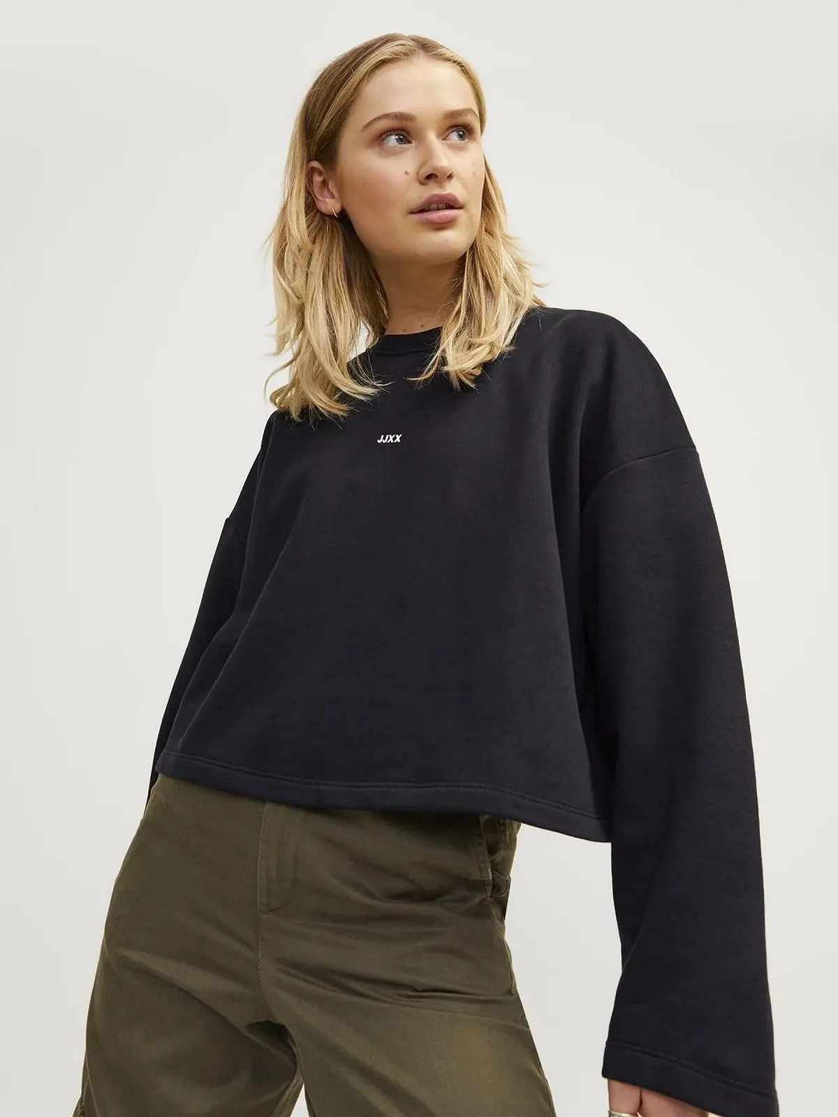 Женский свитшот JACK & JONES Jjxx Jxabbie LS Wide Every Brush Crew Sn, фото №9 Женский свитшот JACK & JONES Jjxx Jxabbie LS Wide Every Brush Crew Sn, фото №9