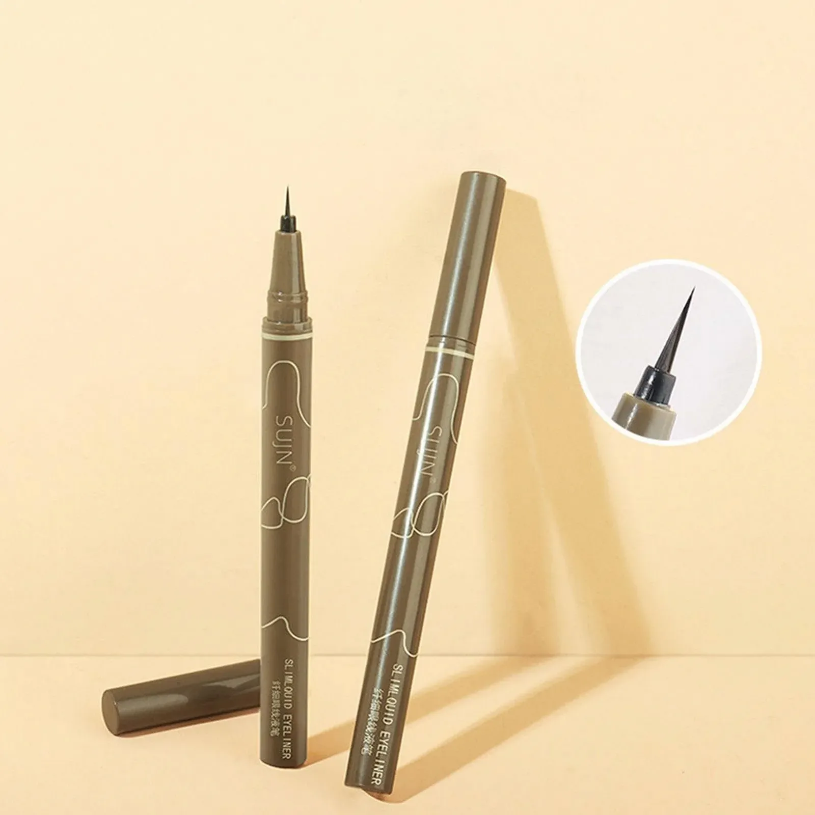 Підводка для очей Amesor водостійка, екстраточна, високопігментована, фото №5