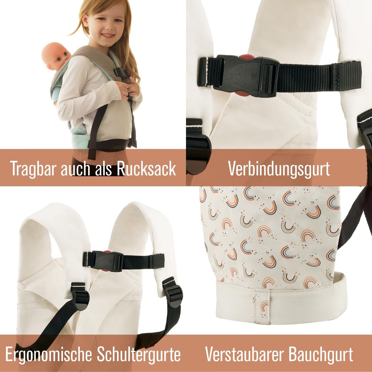 Слінг для ляльки Manduca для малюків від 18 місяців, фото №7 Слінг для ляльки Manduca для малюків від 18 місяців, фото №7