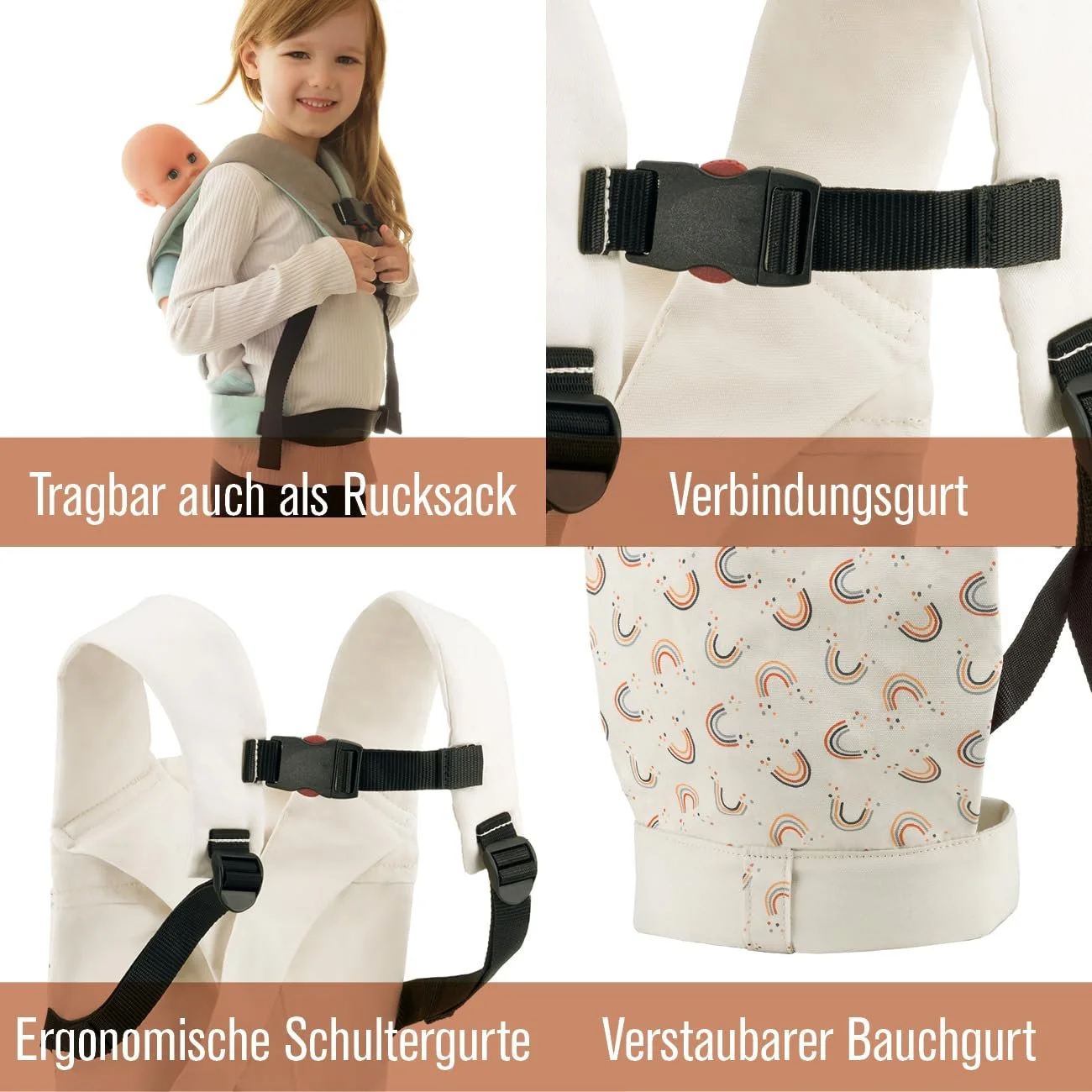 Слінг для ляльки Manduca для малюків від 18 місяців, фото №7