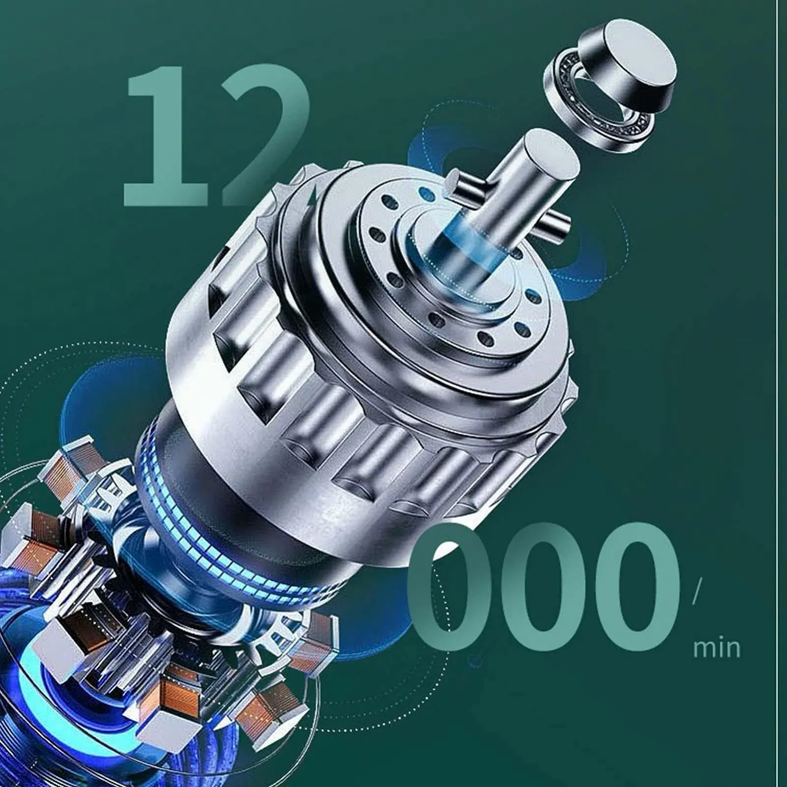 Беспроводная воздуходувка 3-в-1 складная, фото №6 Беспроводная воздуходувка 3-в-1 складная, фото №6