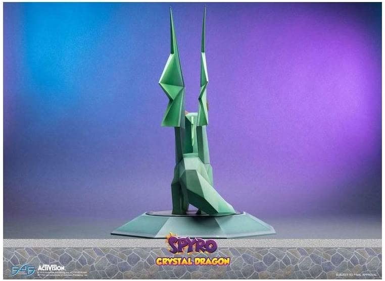 Полимерная фигурка хрустального дракона First4Figures Spyro The Dragon: Crystal Dragon , фото №6