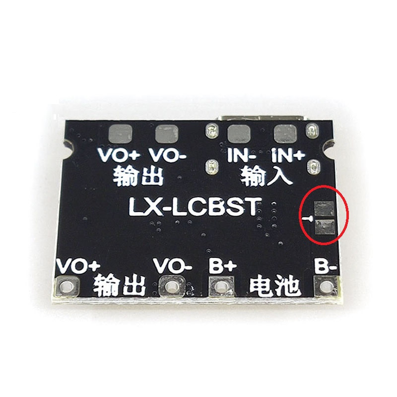 Контролер зарядки 1С підвищуючий DC-DC LI-ION 3.7 type-c, фото №2