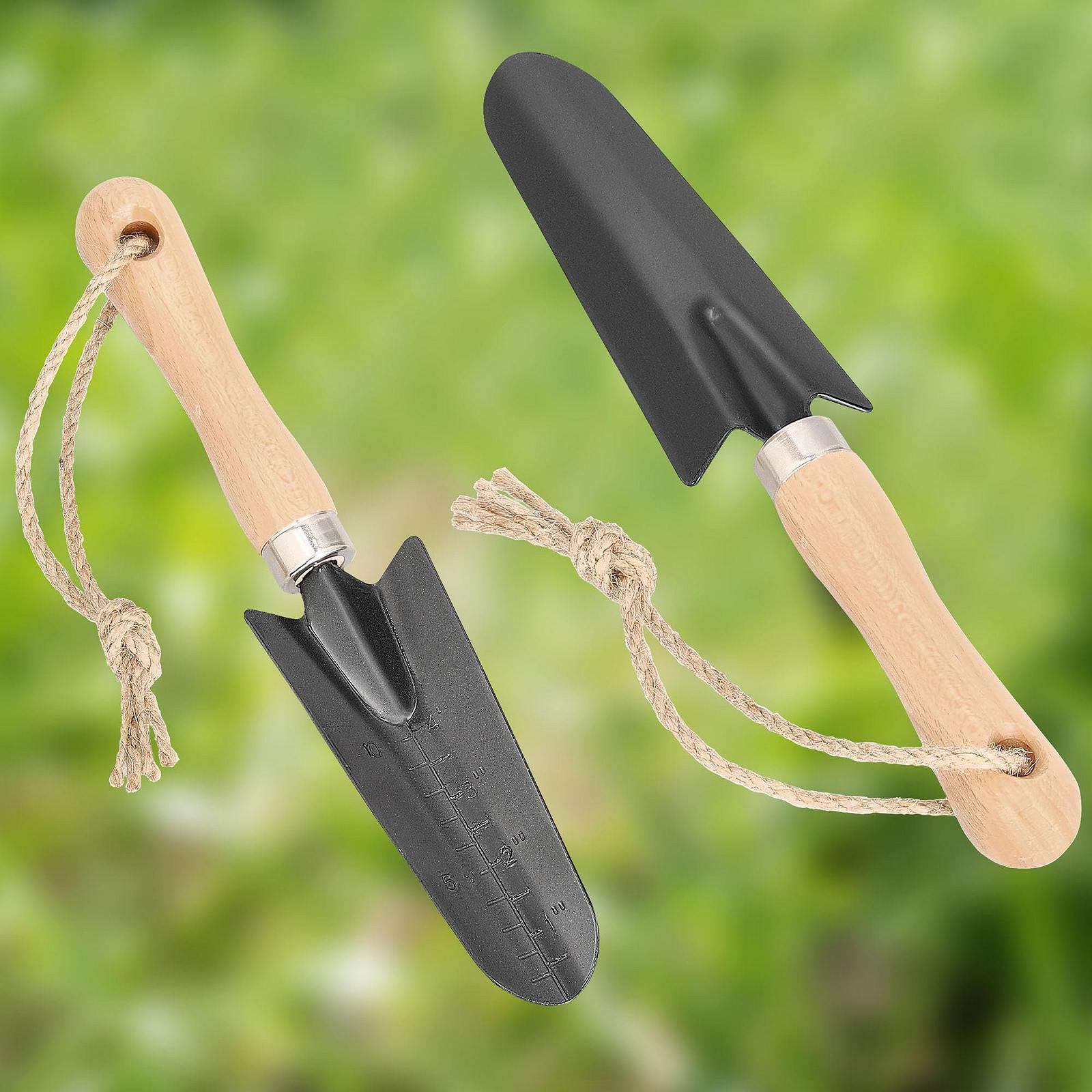 Лопата совковая Kotarbau Mini для пересадки с мерной шкалой, стальной, тяжелой конструкции, фото №6