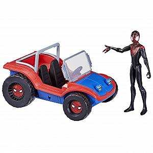 Транспорт Людина-павук Spider-Mobile Marvel з фігуркою Майлза Моралеса - Фото 1