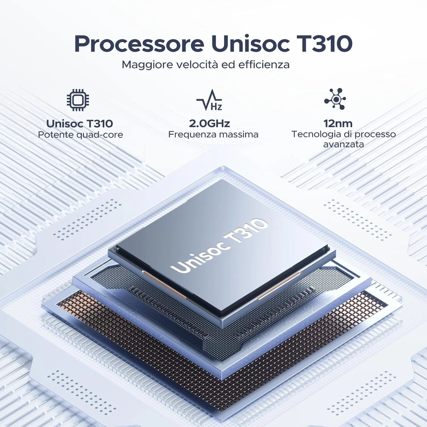 Планшет DOOGEE Tab A9 Pro 10.1'' 4+16/128 ГБ 4G 4-ядер Android 15 Черно-голубой, фото №3