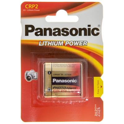 Батарейка PANASONIC CR P2 1 LITHIUM (CR-P2L/1BP), фото №1