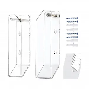 Настенный держатель для ноутбука, прозрачный акрил - Фото 1