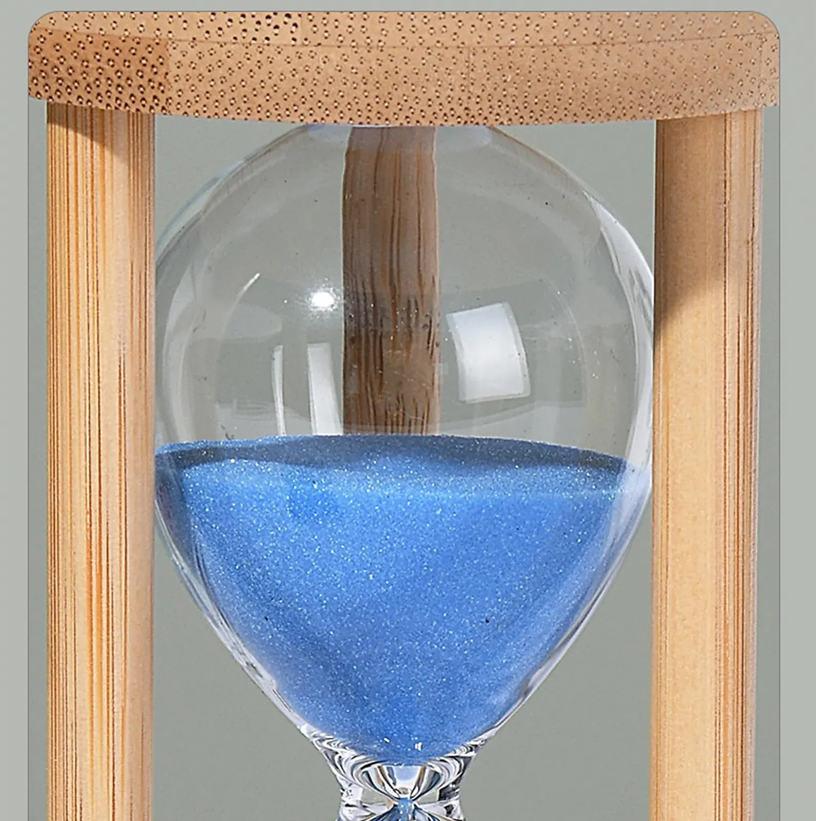 Пісочний годинник Mini Hourglass Світний Дерев'яний 10 хвилин Помаранчевий, фото №7