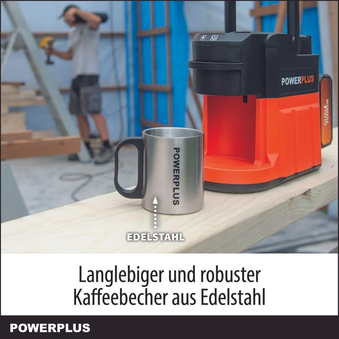 Кофеварка POWERPLUS 40 В, фото №5